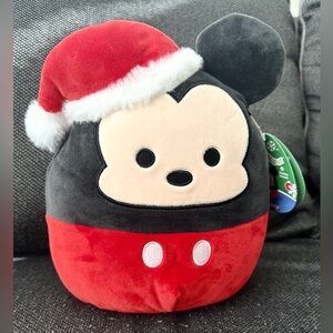 Original Squishmallow Christmas Disney’s Mickey Mouse new with Tags 10” 2022